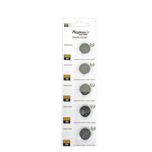 Keyless Factory KeylessFactory: CR1220 3V Lithium Battery, PK 5 KLF-CR1220 - main